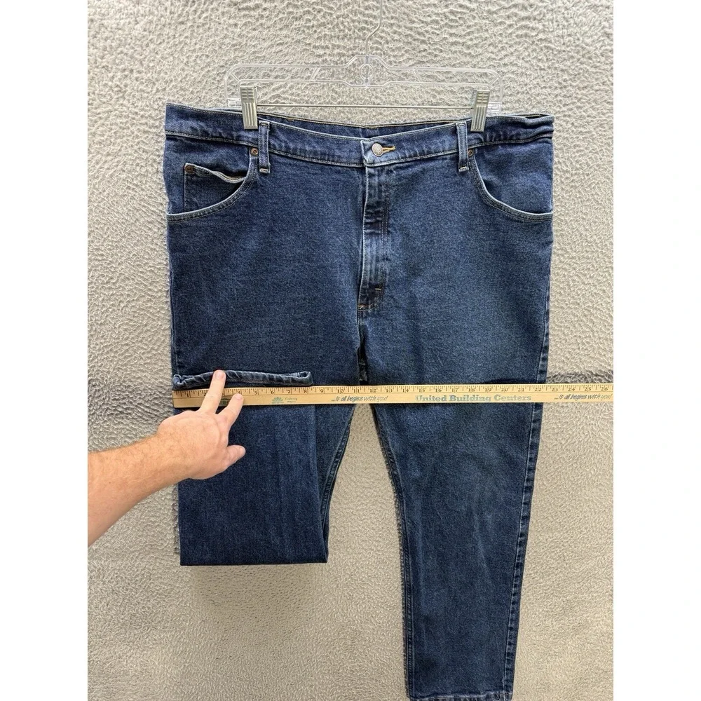 Wrangler Jeans Mens 40x30 Blue Denim Regular Fit Workwear‎ Western Barn Chore